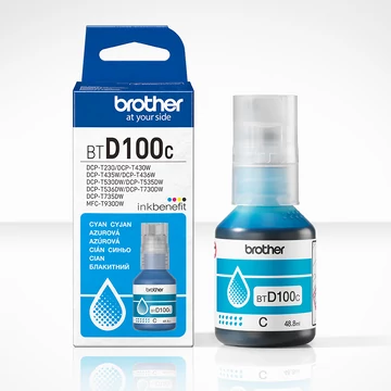 Brother BTD100C Tintatartály Cyan 48,8 ml 5.000 oldal kapacitás Brother