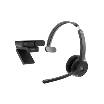CISCO BUNDLE HEADSET721+DESKCAM1080P CARBONBL