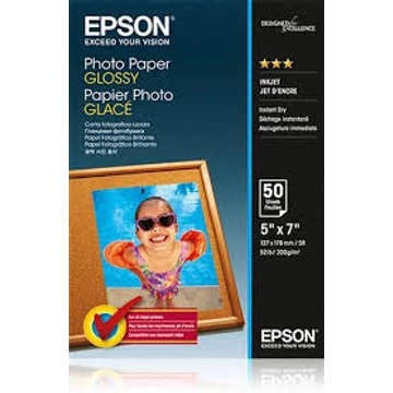 Epson Photo Paper Glossy 13x18cm 50 sheet