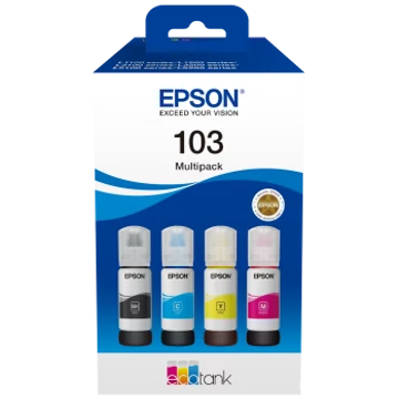 EPSON Tintapatron szett 103 EcoTank 4-colour Multipack (BCMY)