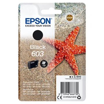 Epson T03U1 Tintapatron Black 3,4ml No.603 Epson