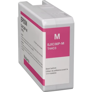 Epson SJIC36P(M) C6500/C6000 Tintapatron Magenta 80ml Epson