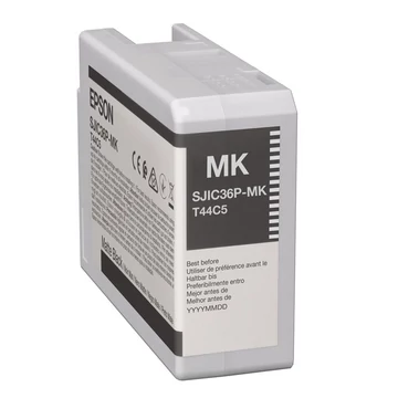 Epson SJIC36P(MK) C6500/C6000 Tintapatron Matt Black 80ml Epson