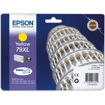 Epson T7904 Tintapatron Yellow 17,1ml No.79XL Epson