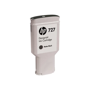 HP 727 original Ink cartridge C1Q12A mat black standard capacity 300 ml 1-pack