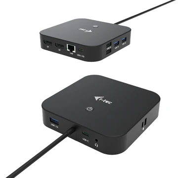 I-TEC USB-C 2XDP DOCK W/ PD100W I-TEC USB-C DUAL DISPLAY DOCK