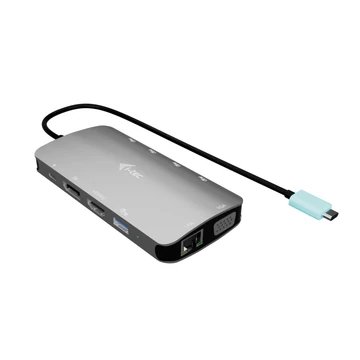I-TEC USB-C NANO 3X LCD DOCK 3X LCD (DP HDMI VGA) PD 100 W
