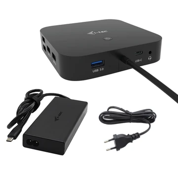 I-TEC USB-C HDMI+2X DP CHARGER I-TEC DOCK PD 100WCHARGER 112W