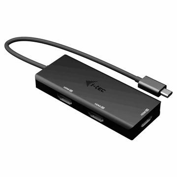 I-TEC USB-C 3X 4K HDMI ADAPTER VIDEO ADAPTER PD 100W