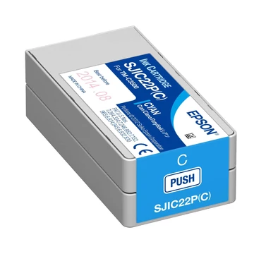 Epson SJIC22P(C) C3500 Tintapatron Cyan 32,5ml Epson