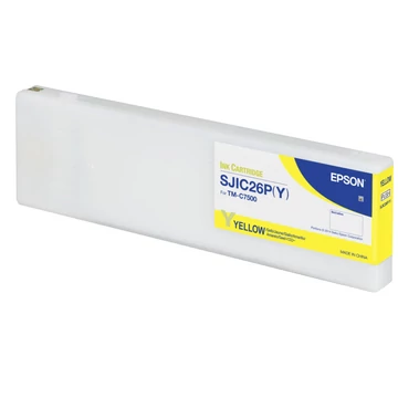 Epson SJIC26P(Y) C7500 Tintapatron Yellow 294,3ml Epson
