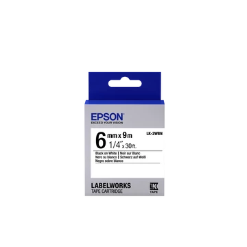 Epson LK-2WBN címkeszalag Black/White 6mm (9m) Epson