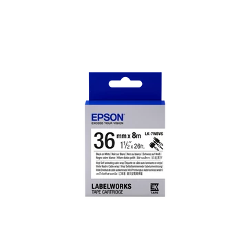 Epson LK-7WBVS címkeszalag Black/White 36mm (8m) Epson