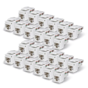 CAT6 KEYSTONE JACK 24-PACK .