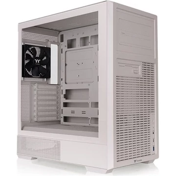 Thermaltake Retro 360 TG táp nélküli ablakos Mid Tower számítógépház bézs