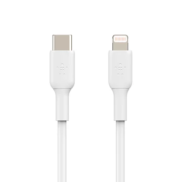BOOST CHARGE LIGHTNING TO USB-C CABLE 2M WHITE