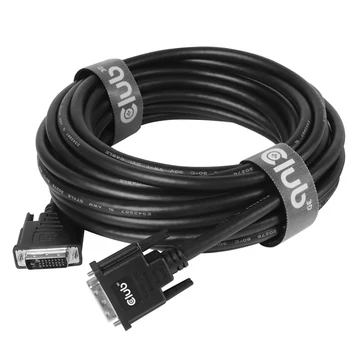Club 3D Kábel - CAC-1220 (DVI-D Dual Link kábel, Bidirectional M / M, 10m, 28AWG)