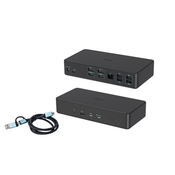 USB 3.0/USB-C/TB 3 PRO DUAL 4K DISPLAY DOCKING STATION GEN2 PD