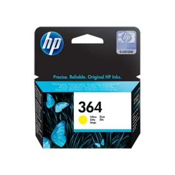 HP CB320EE Tintapatron Yellow 300 oldal kapacitás No.364 HP