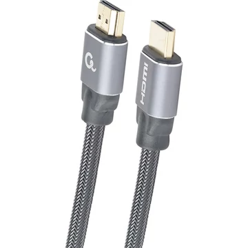 Gembird Premium HDMI 2.0 Ethernet -> HDMI 2.0 Ethernet M / M video kábel 3m fekete-szürke