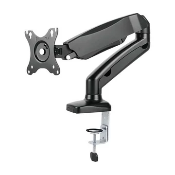 IcyBox Monitor stand with table support for one monitor up to 27 (68 cm)"