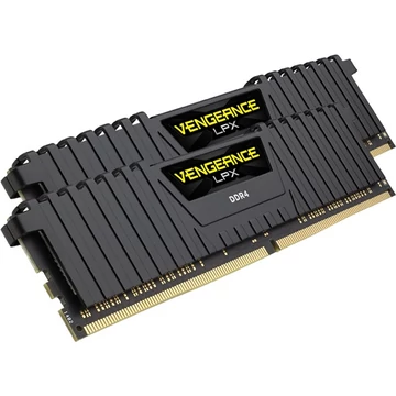 DDR4 16GB 3200MHz Corsair Vengeance LPX Fekete (2x8GB) CL16 Fekete