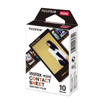FUJIFILM Instax Mini Film Glossy Contact Sheet (10lap)