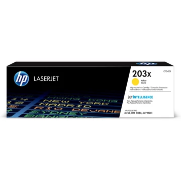 HP CF542X Toner Yellow 2.500 oldal kapacitás No.203X HP
