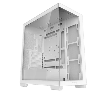 DeepCool Számítógépház - CG580 WH (fehér, abakos, venti nélkül, BTF, ATX, 2xUSB3.0, 1xUSB2.0)