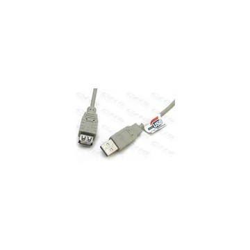 WIRETEK kábel USB Hosszabbító A-A, 5m, Male / Female