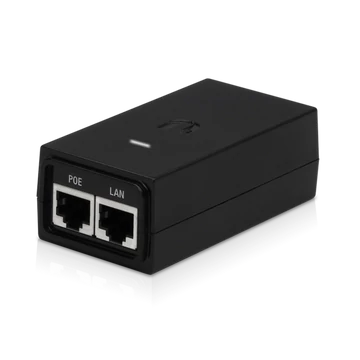 UBiQUiTi POE Adapter 2x1000Mbps, 24VDC @ 0.5A - POE-24-12W-G