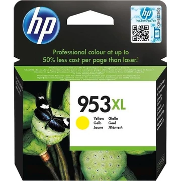 HP Patron F6U18AE (HP No953XL) Officejet Pro, sárga, 1600 / oldal