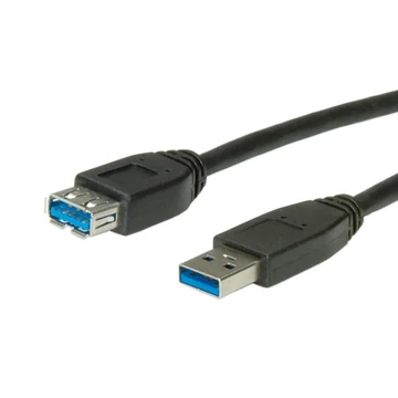 ROLINE kábel USB 3.0 toldó A-A M / F 1.8m