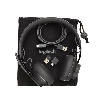 LOGITECH Fejhallgató 2.0 - Zone Wired Teams Tanúsítvánnyal Mikrofonos