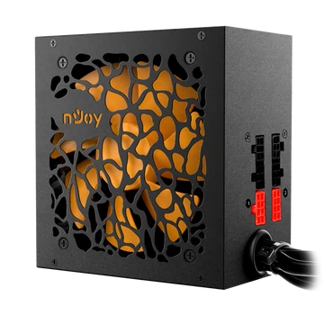NJOY Tápegység Theta Series 650W, 12cm, 20 + 4, Aktív PFC