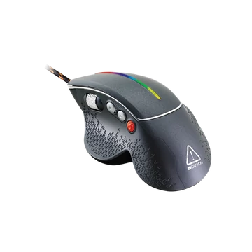 CANYON Vezetékes Egér Gaming, Apstar, Sunplus Szenzor, 6 programozható gomb, RGB világítás, 6400dpi - CND-SGM12RGB