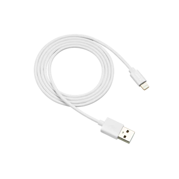 CANYON Töltőkábel, USB - LTG, Apple kompatibilis, fehér - CNS-MFICAB01W