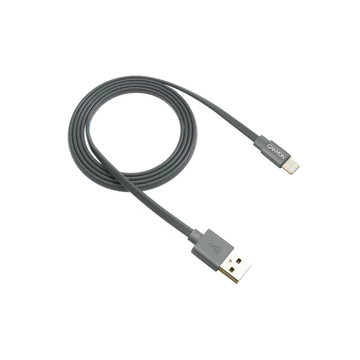CANYON Töltőkábel, USB - LTG, 1m, szürke - CNS-MFIC2DG