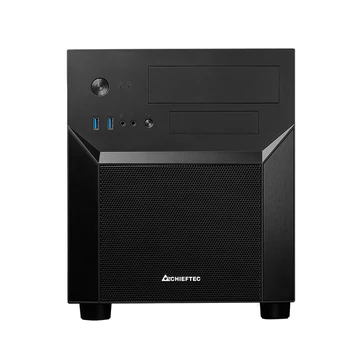 Számítógépház Chieftec Mesh Series CI-02B Cube mATX Fekete