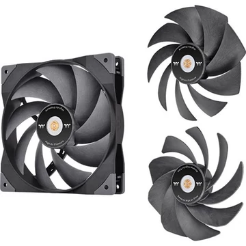 Thermaltake SWAFAN GT14 PC Cooling Fan 1 Pack / Fan / 14025 / PWM 500~2000rpm / Black