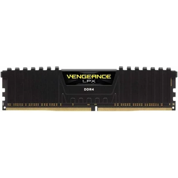 CORSAIR DDR4 16GB (1x16GB) 3200MHz Vengeance LPX RAM, Fekete