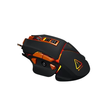 CANYON Vezetékes Egér Gaming, Hazard, Optikai, 9 programozható gomb, LED világítás, 6400dpi - CND-SGM6N