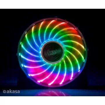 Ventilátor Akasa Vegas 7 LED 12 cm RGB