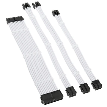 Kábel Modding Kolink Core Standard fonott hosszabbító kit - Brilliant White