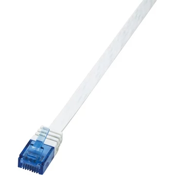 LogiLink RJ45 CAT5e UTP M / M adatkábel 1m fehér