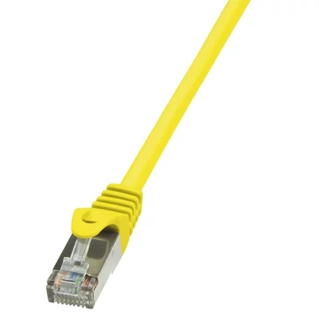 LogiLink F/UTP patch kábel Cat.5e 1m sárga  (CP1037S)
