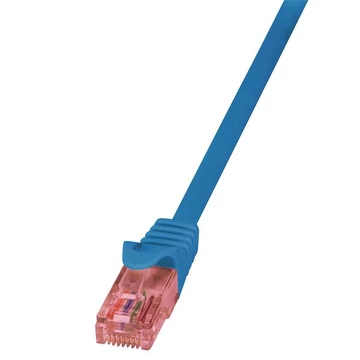 LogiLink PrimeLine U/ UTP kábel  0.5m kék (CQ2026U)