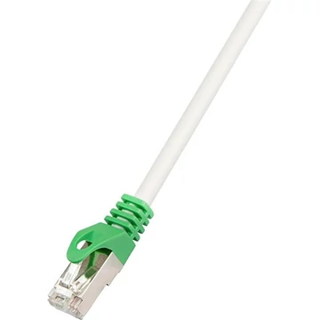 LogiLink PrimeLine RJ45 CAT6 S / FTP -> RJ45 CAT6 S / FTP M / M adatkábel 3m szürke crossover