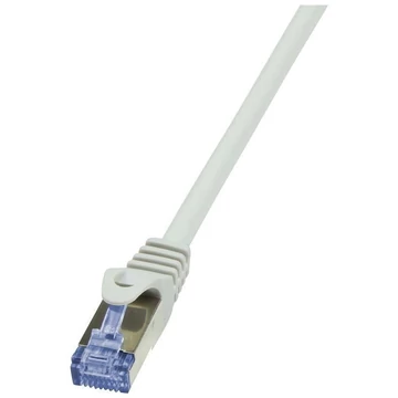 LogiLink 10G S/FTP PIMF PrimeLine patch kábel CAT6A 2m szürke (CQ3052S)