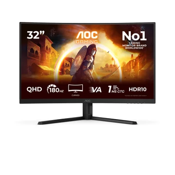 GAMING 27IN VA 16:9 180HZ CURVO 2560X1440 2XHDMI 1XDP